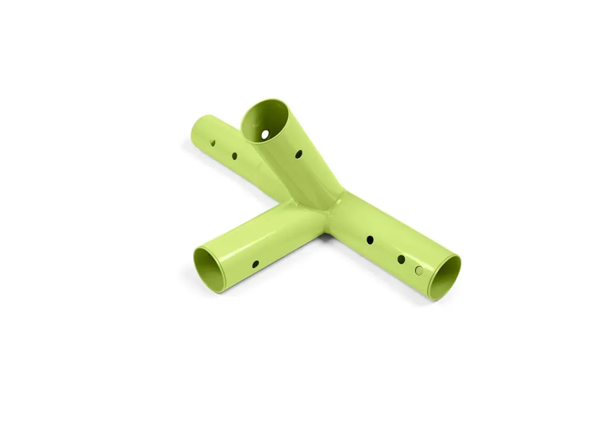 4-WAY CONNECTOR-GREEN
