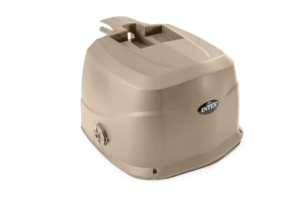 BUBBLE SPA CONTROL BASE BACK COVER-KHAKI