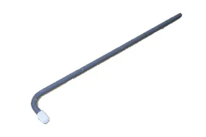 A SIDE LOWER J-LEG (MARKED "B") FOR 48" REMOVEABLE STEPS LADDER