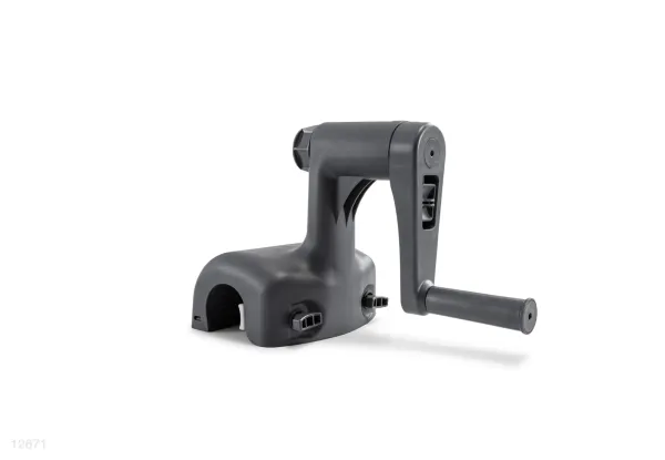 AXLE WITH CRANK HANDLE FOR 28051